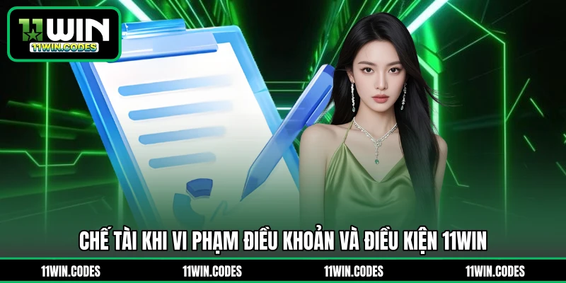 Chế tài khi vi phạm điều khoản và điều kiện 11WIN